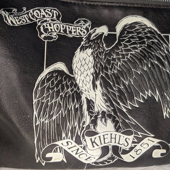 WEST COAST CHOPPERS x KIEHL's Authentic Leather Dopp Kitt - NEW! Travel Bag - Picture 2 of 2